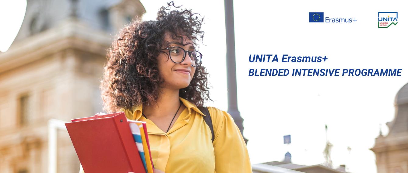 Call UNITA Erasmus Blended Intensive Programme a.y. 2023 – 2024 The 1st selection call is open